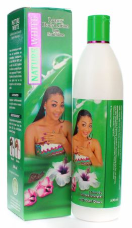 NATURE WHITE LUXURY BODY LOTION WITH SNAIL SLIME 16.9 OZ