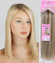 NATURALWAY: 100% HUMAN HAIR 7PC CLIP IN, Color: 1, Size: 18"