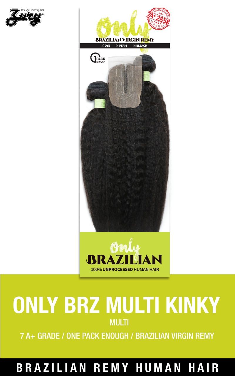 ONLY BRAZILIAN VIRGIN REMY MULTI KINKY