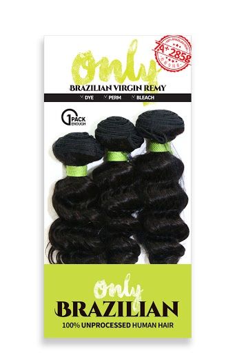 ONLY BRAZILIAN VIRGIN REMY MULTI OPRAH, Color: NATURAL, Size: 10",12",14"