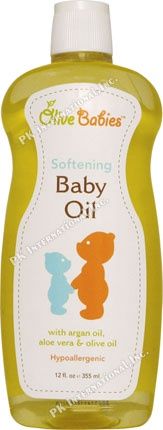 OLIVE BABIES SOFTENING BABY OIL 12OZ