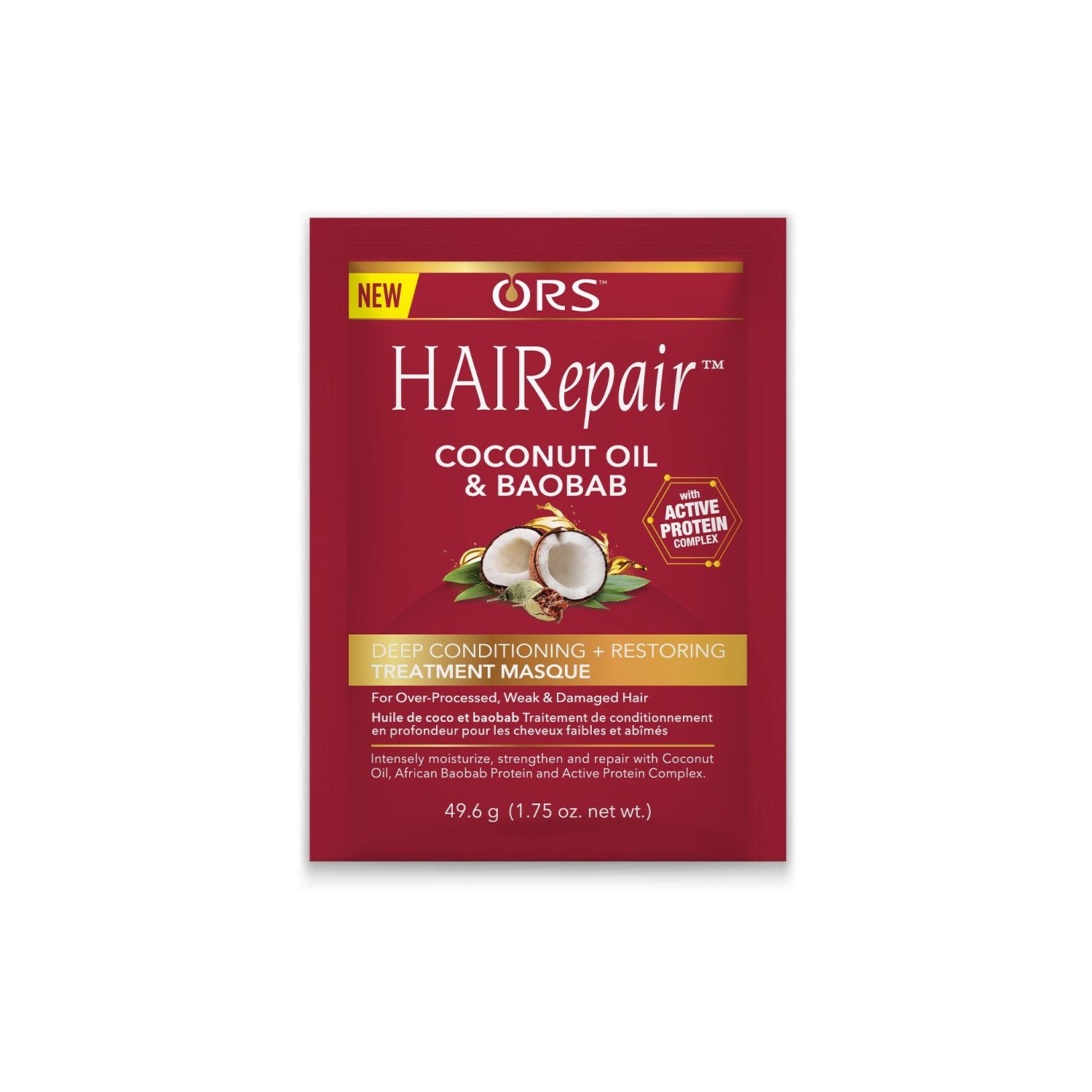 ORS HAIREPAIR COCONUT&amp;BAOBAB TREATMENT MASQUE 12OZ