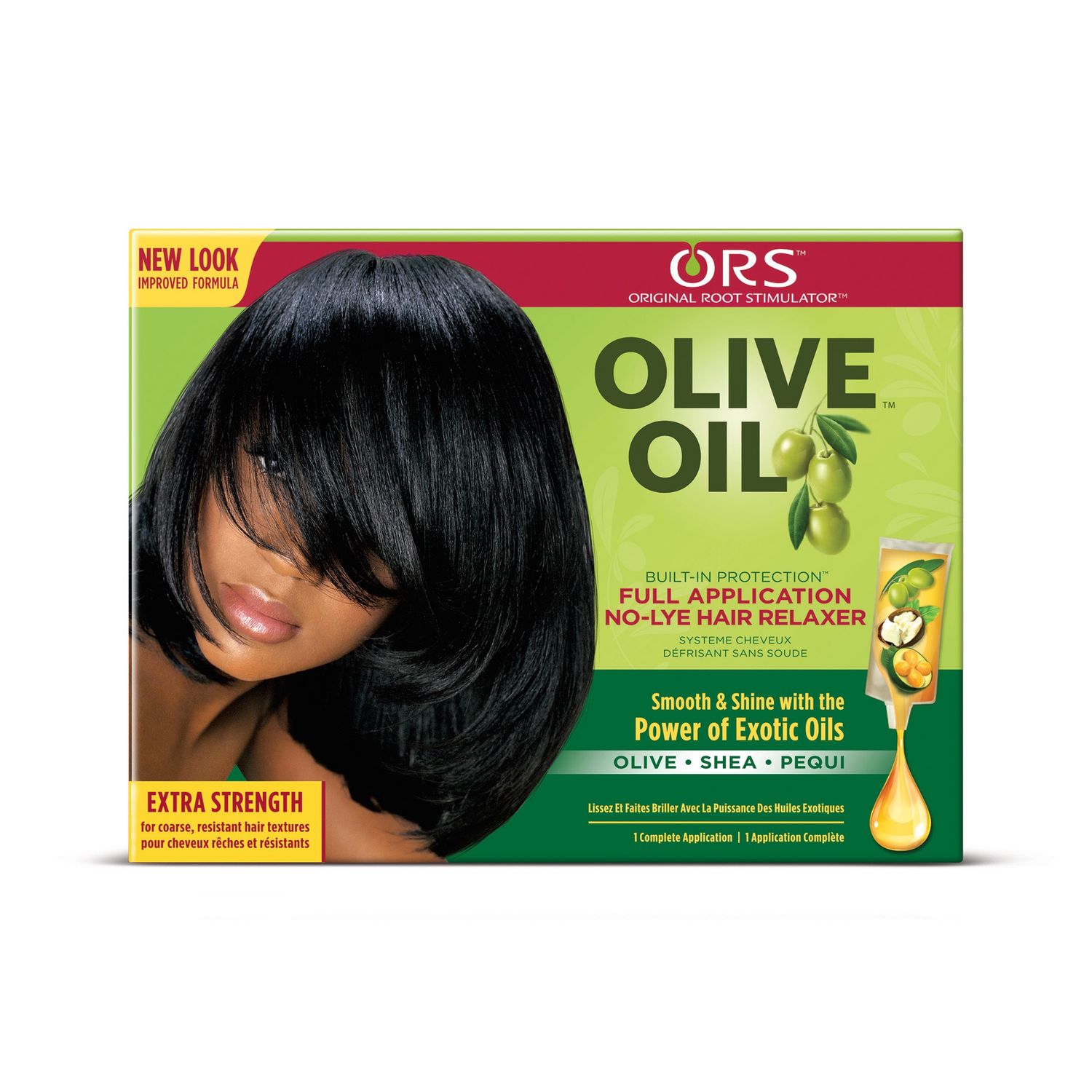 ORS OLIVE OIL EXTRA STRENGTH HAIR RELAXER (BOX)