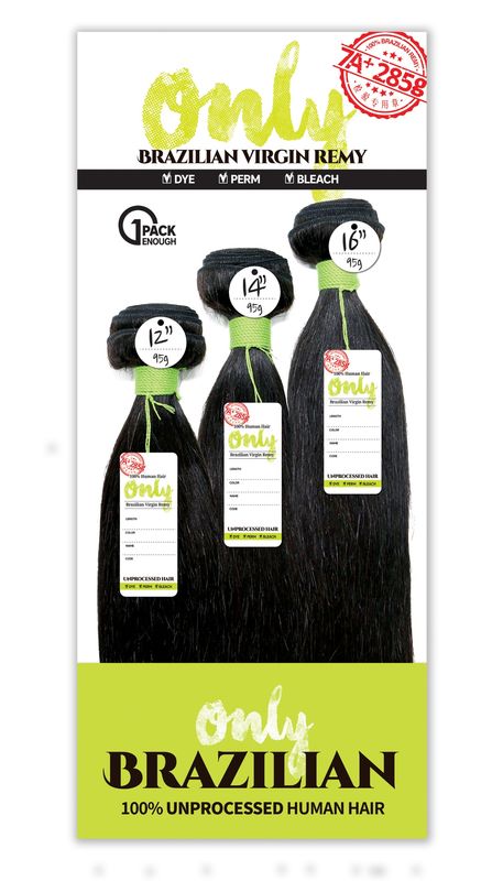 ONLY BRAZILIAN VIRGIN REMY MULTI STRAIGHT