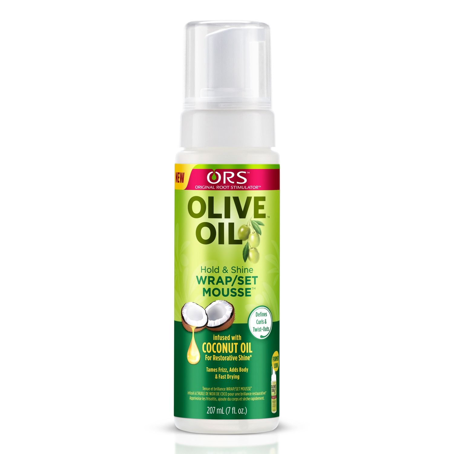 ORS OLIVE OIL WRAP/SET MOUSSE 7OZ