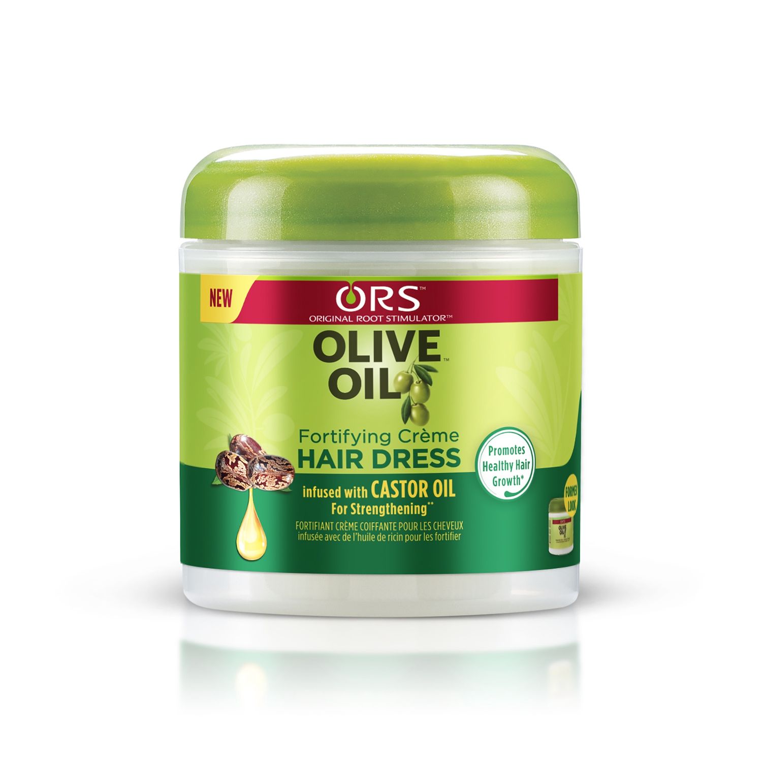 ORS OLIVE OIL HAIR DRESS W/ CASTOR OIL 6OZ