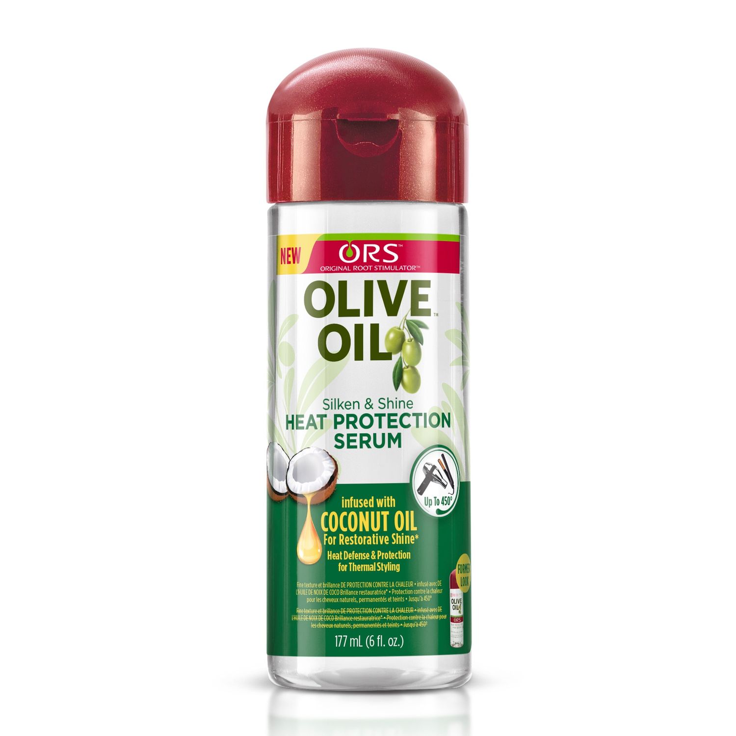 ORS OLIVE OIL HEAT PROTECTION SERUM 6OZ