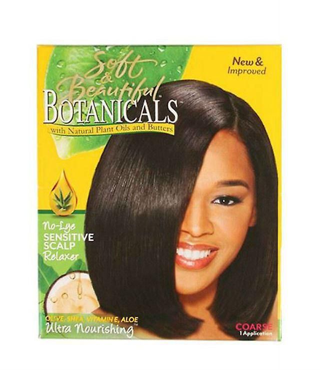 S&amp;B BOTANICALS NO LYE CREME RELAXER [COARSE] 1 APP