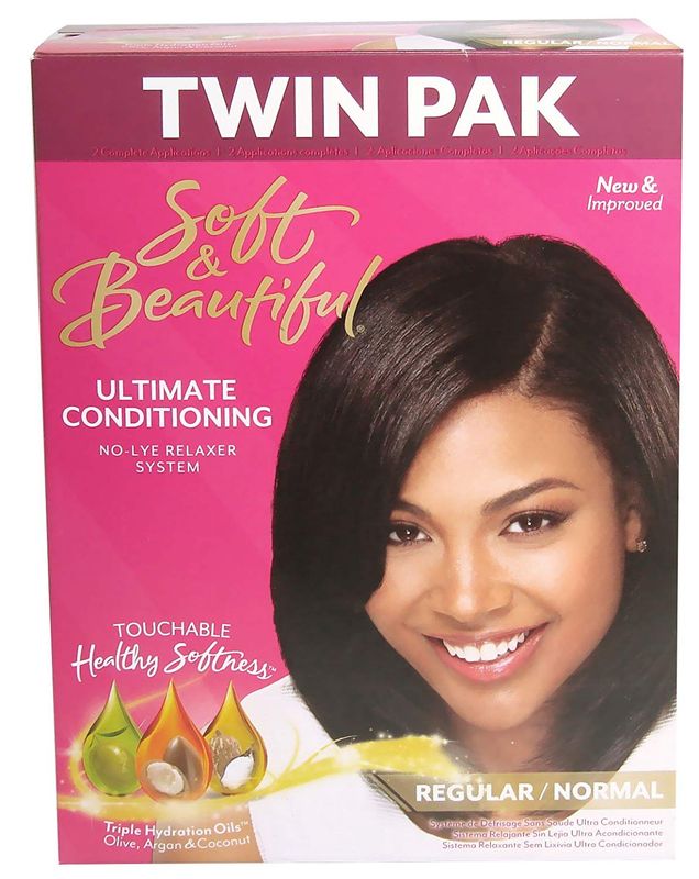 S&amp;B TWIN PAK NO LYE RELAXER SYSTEM [REGULAR] 2 APP