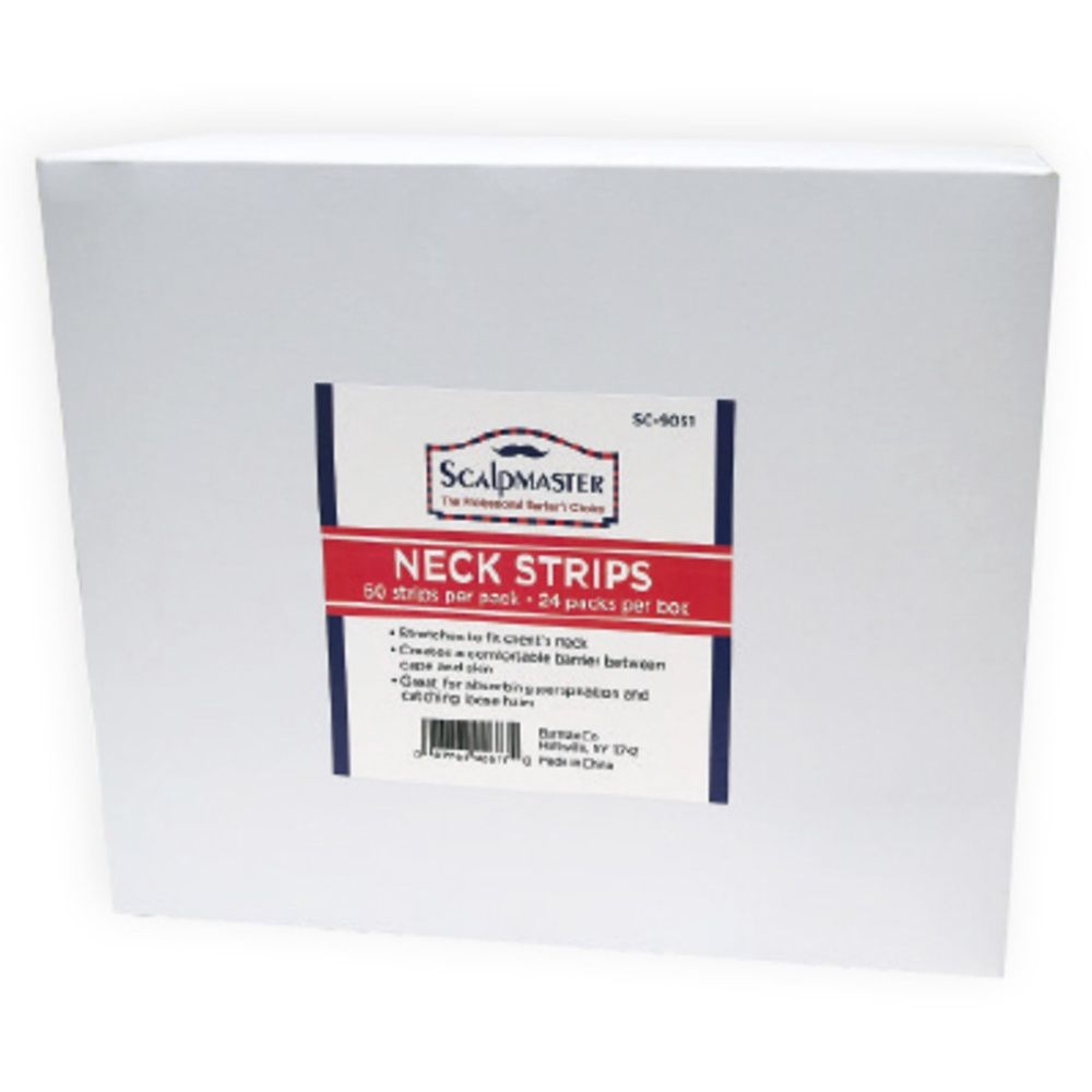 SCALPMASTER NECK STRIPS 60PK