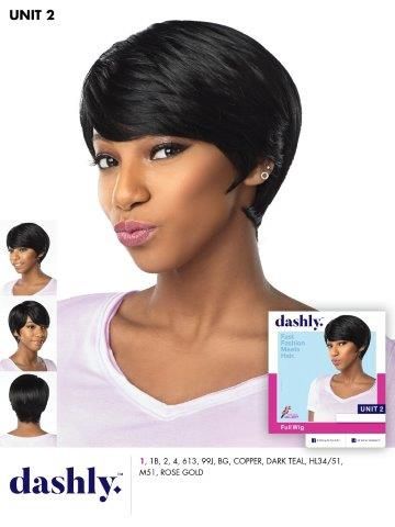 SENSATIONNEL DASHLY WIG UNIT 2, Color: #T4/ASHBLONDE