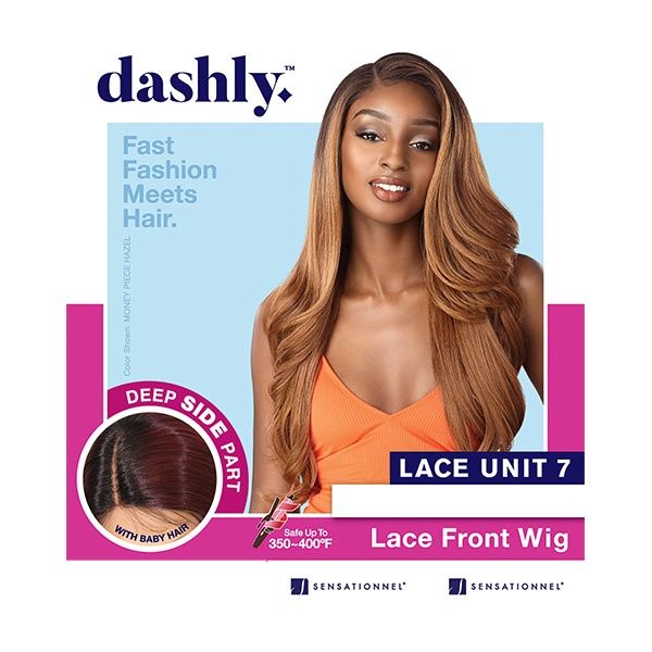 SENSATIONNEL DASHLY WIG UNIT 7, Color: 1