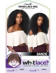 SENSATIONNEL CLOUD 9 WHAT LACE? WIG DANZIE, Color: 1B