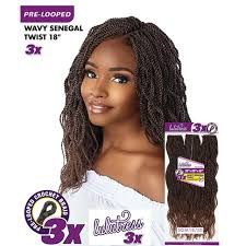 SENSATIONNEL SB 3X WAVY SENEGAL TWISTS, Color: #1