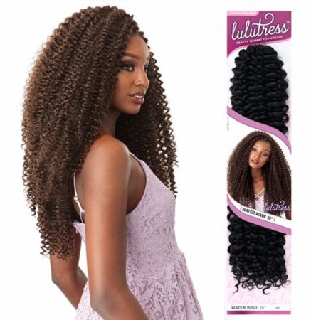 SENSATIONNEL SB WATER CURL 18", Color: #1