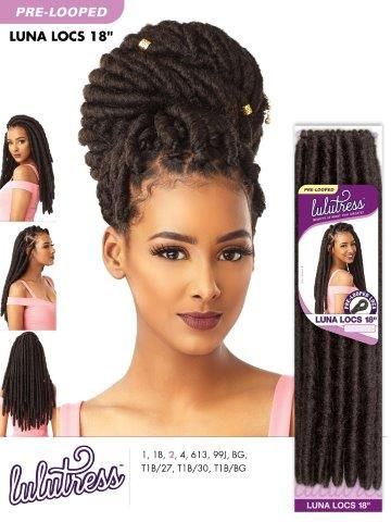 SENSATIONNEL SB LUNA LOCS 18” (LULUTRESS), Color: 1