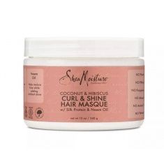 SHEA MOISTURE COCONUT &amp; HIBISCUS MASQUE 12OZ
