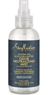 SHEA MOISTURE JOJOBA OIL &amp; UCUUBA BUTTER ODOR NEUTRAILIZING MIST 4 OZ