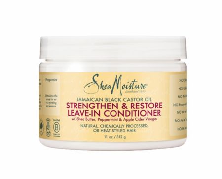 SHEA MOISTURE JAMAICAN BLACK CASTOR OIL REPARATIVE LEAVE-IN CONDITIONER JAR - 11 OZ