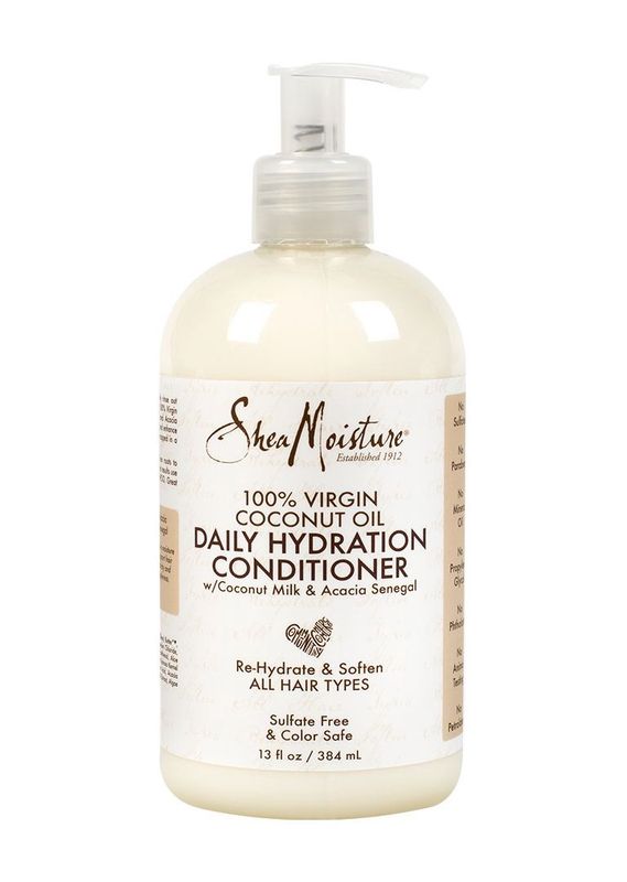 SHEA MOISTURE 100% VIRGIN COCONUT OIL DAILY HYDRATION CONDITIONER 13OZ