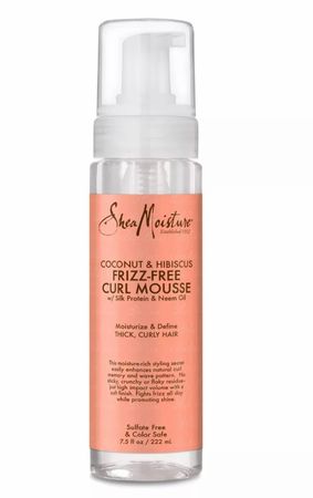 SHEA MOISTURE COCONUT &amp; HIBISCUS CURL MOUSSE