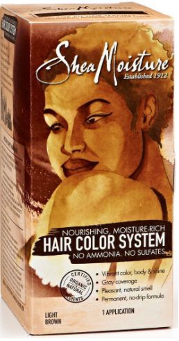 SHEA MOISTURE COLOUR LIGHT BROWN