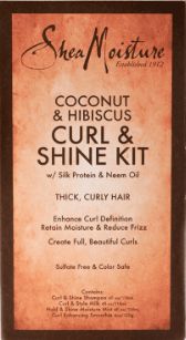 SHEA MOISTURE COCONUT &amp; HIBISCUS CURL KIT