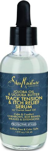 SHEA MOISTURE JOJOBA OIL &amp; UCUUBA BUTTER TRACK TENSION &amp; ITCH RELIEF SERUM 4OZ