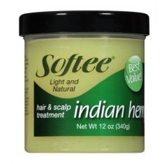 SOFTEE INDIAN HEMP HAIR &amp; SCALP TREATMENT 12OZ