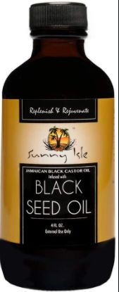 SUNNY ISLE JAMAICAN BLACK CASTOR OIL INFUSED WITH BLACK SEED OIL