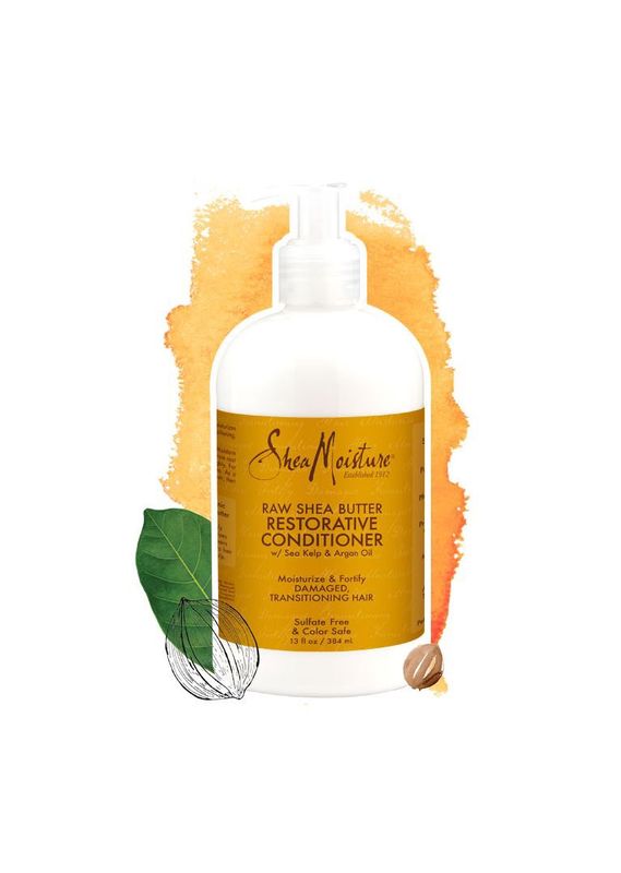 SHEA MOISTURE RAW SHEA BUTTER RESTORATIVE CONDITIONER - 13 OZ