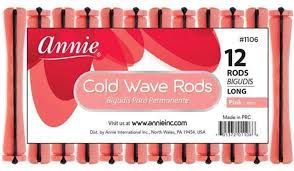 SNS UNA-GRIP COLD WAVE RODS LONG PINK 1/2"