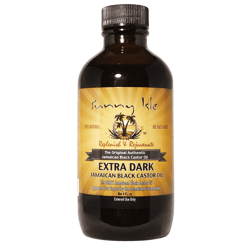 SUNNY ISLE JAMAICAN BLACK CASTOR OIL EXTRA DARK 4OZ