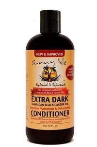 SUNNY ISLE JAMAICAN BLACK CASTOR OIL CONDITIONER EXTRA DARK 12OZ