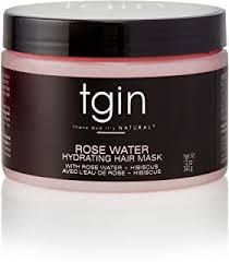 TGIN ROSE WATER HYDRATING HAIR MASK