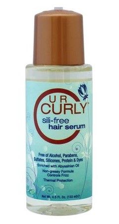 UR CURLY SILI FREE HAIR SERUM 4.5OZ