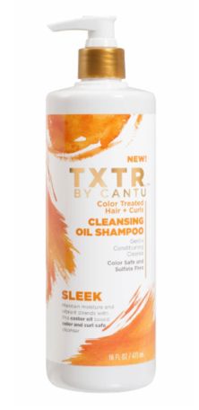 TXTR BY CANTU COLOR TREATED HAIR + CURLS CLEANSING OIL SHAMPOO