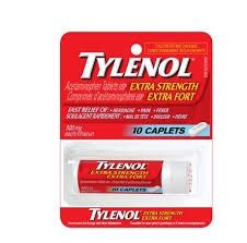 TYLENOL EXTRA STRENGTH TRAVEL