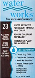 WATER WORKS NATURAL DARK BROWN #23