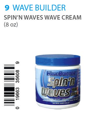 WAVE BUILDER SPIN'N WAVES WAVE CREAM (8OZ)#9