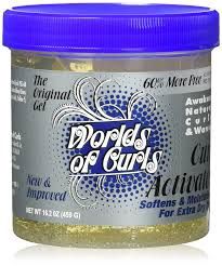 WORLD OF CURLS GEL ACTIVATOR X-DRY 16OZ