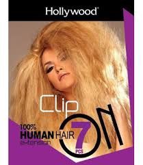 ZURY HOLLYWOOD CLIP-ON EXTENSIONS 7pce, Color: 1, Size: 14"