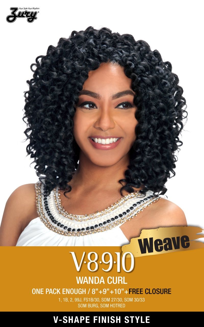 ZURY HOLLYWOOD V8910 WANDA CURL#SOM 27/30