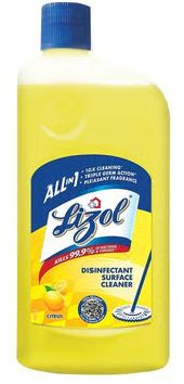 Lizol Disinfectant Surface &amp; Floor Cleaner (Citrus) 500 ml