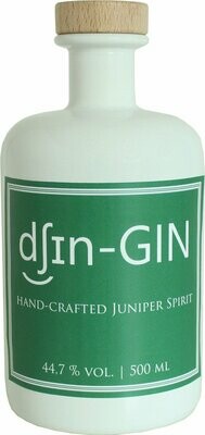 dʃɪn-GIN (hand-crafted Juniper Spirit)