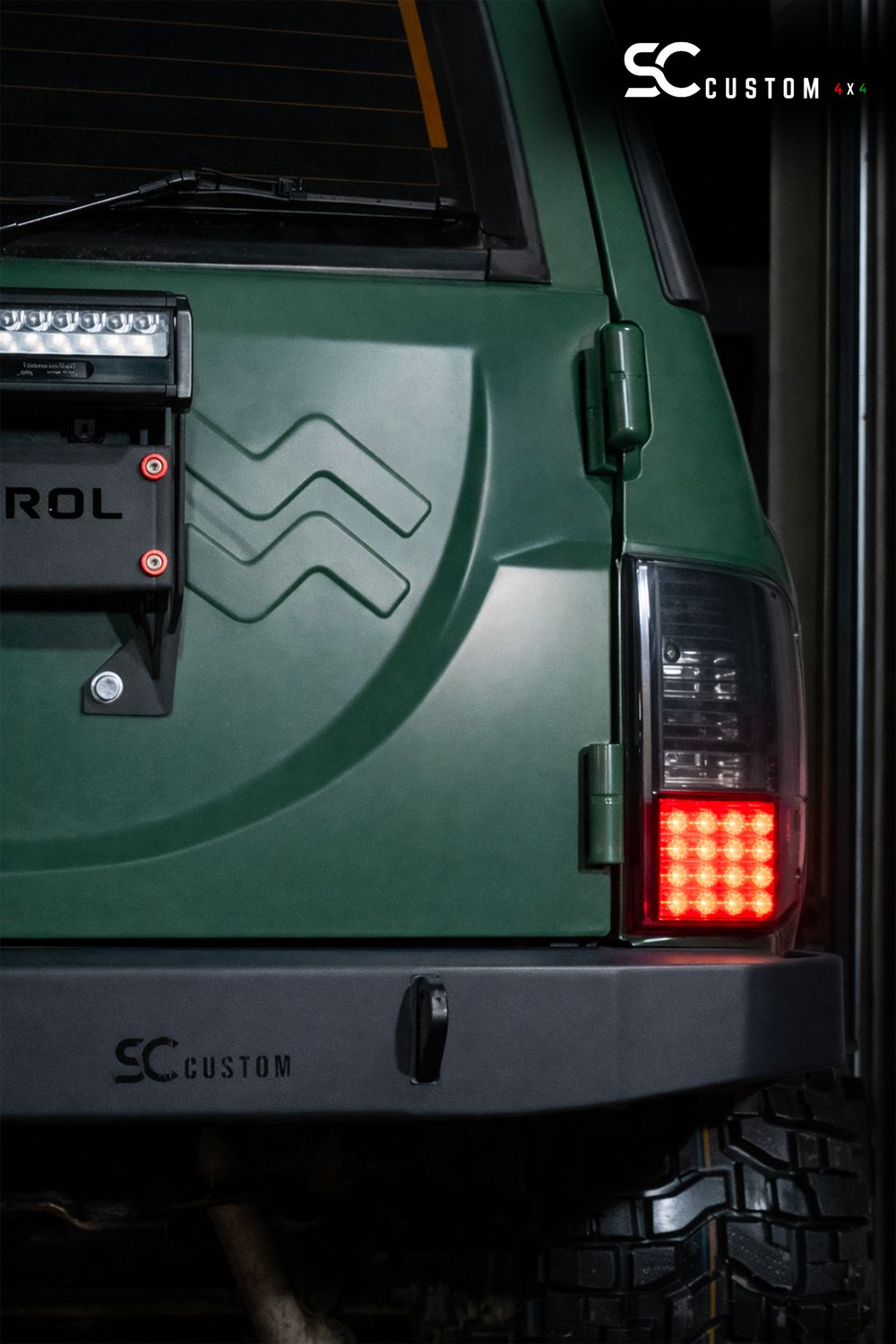 Paraurti uso gravoso nissan patrol gr y60