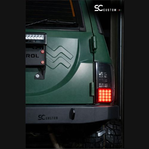 Paraurti uso gravoso nissan patrol gr y60