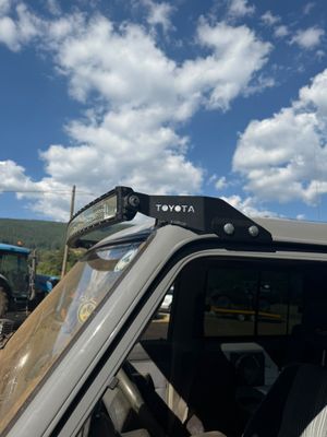 Staffe porta barra led Toyota