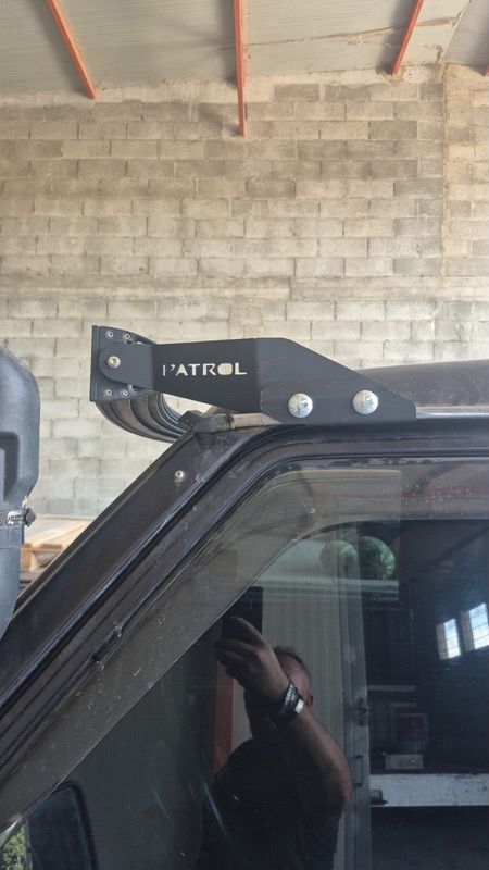 Barra led + staffe porta barra led