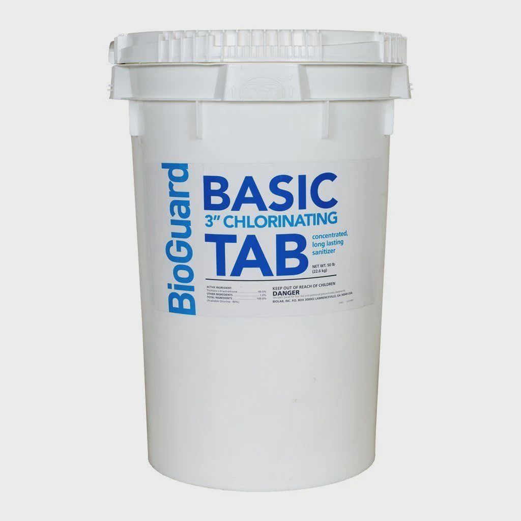 BioGuard Basic 3" Chlorine Tabs 50lb